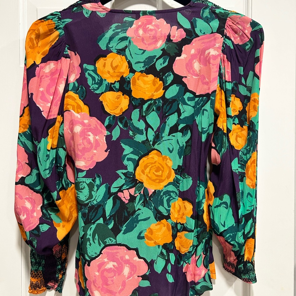 Anthropologie Puff sleeve blouse by Tracy Reese - Picture 4 of 5